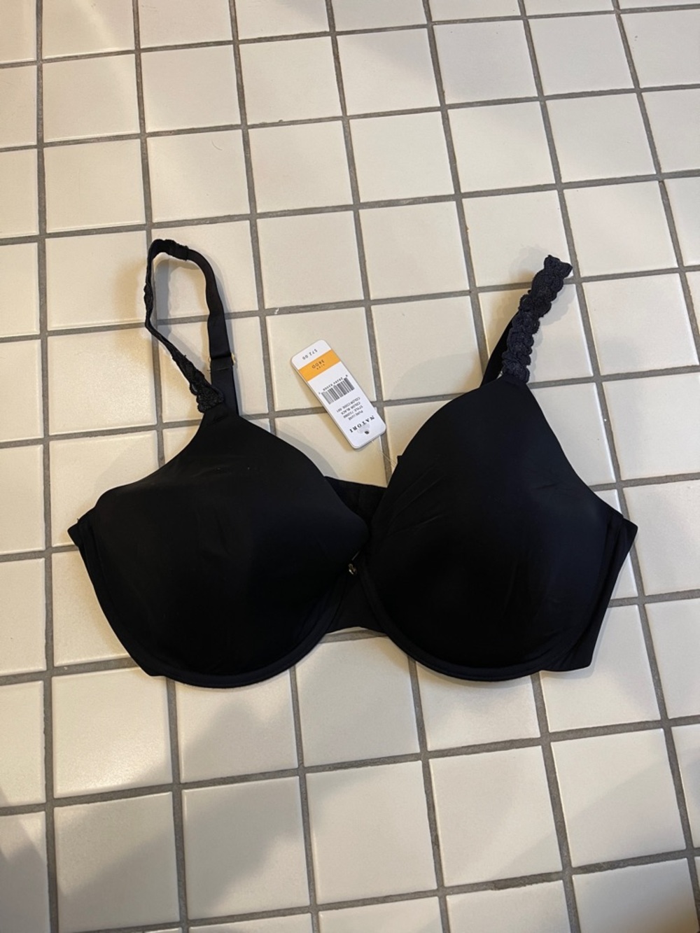 Black Natori pure lux T-Shirt Bra - Smooth Everyday Support